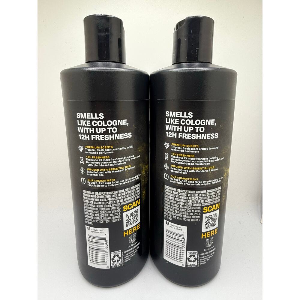 Axe Fine Fragrance Collection Men's Body Wash Golden Mango - Picture 2 of 4